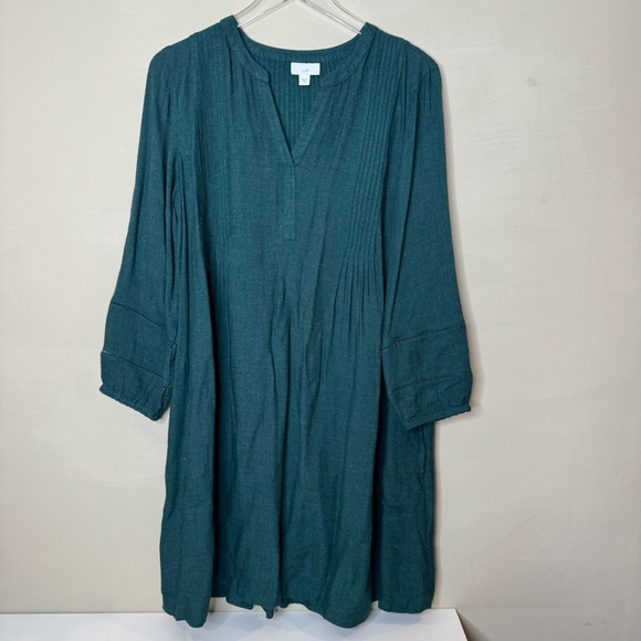 J Jill Dress Boho Lagenlook Artsy Minimalist Lightweight size medium - Picture 1 of 8